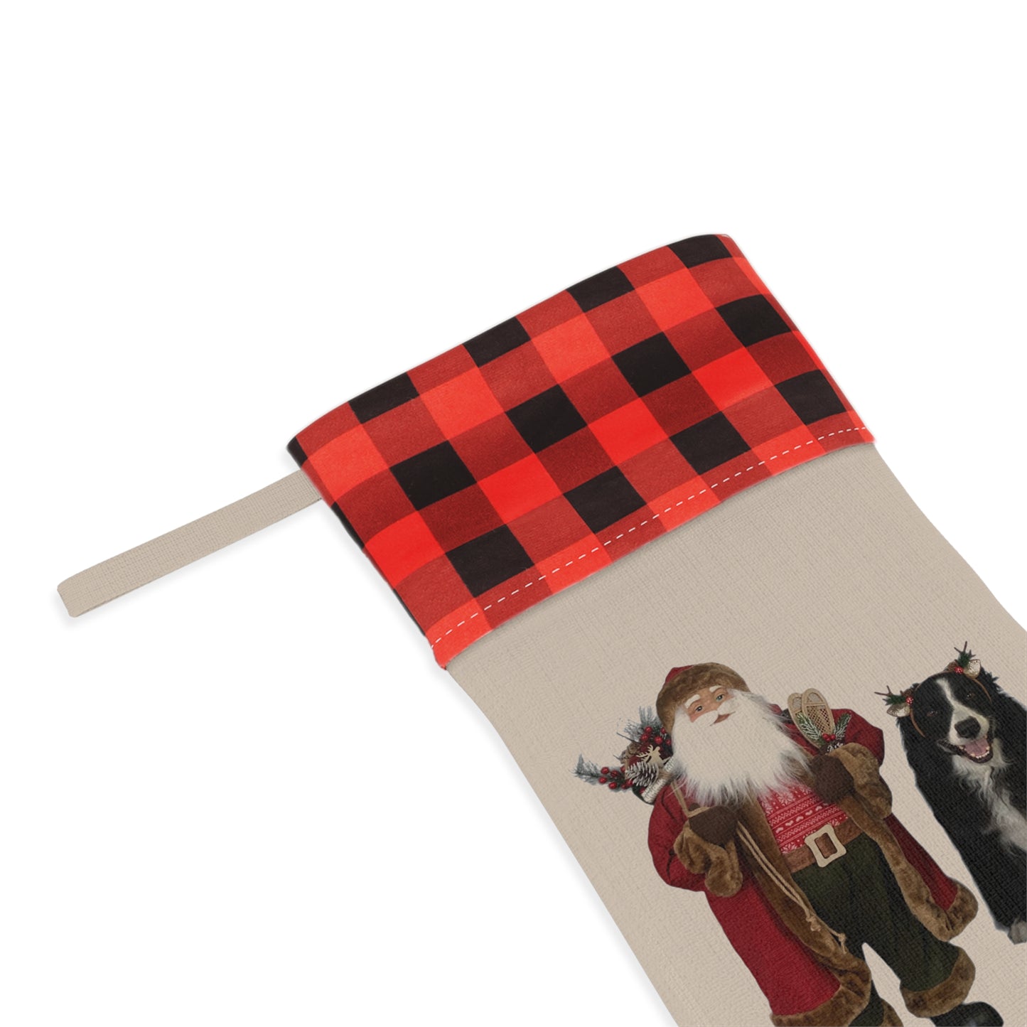 Over the hills we go Christmas Stocking