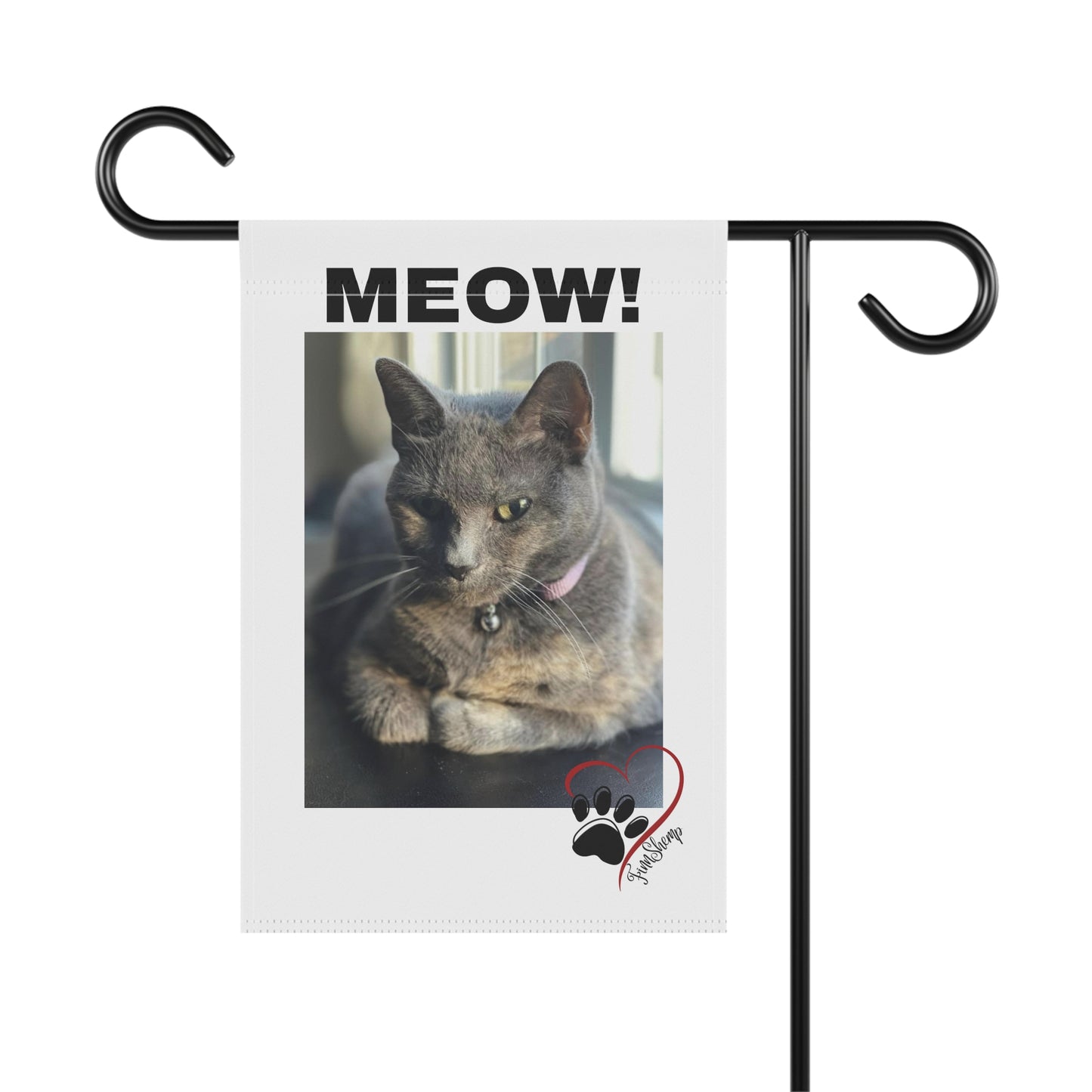 Meow Cat Garden & House Banner