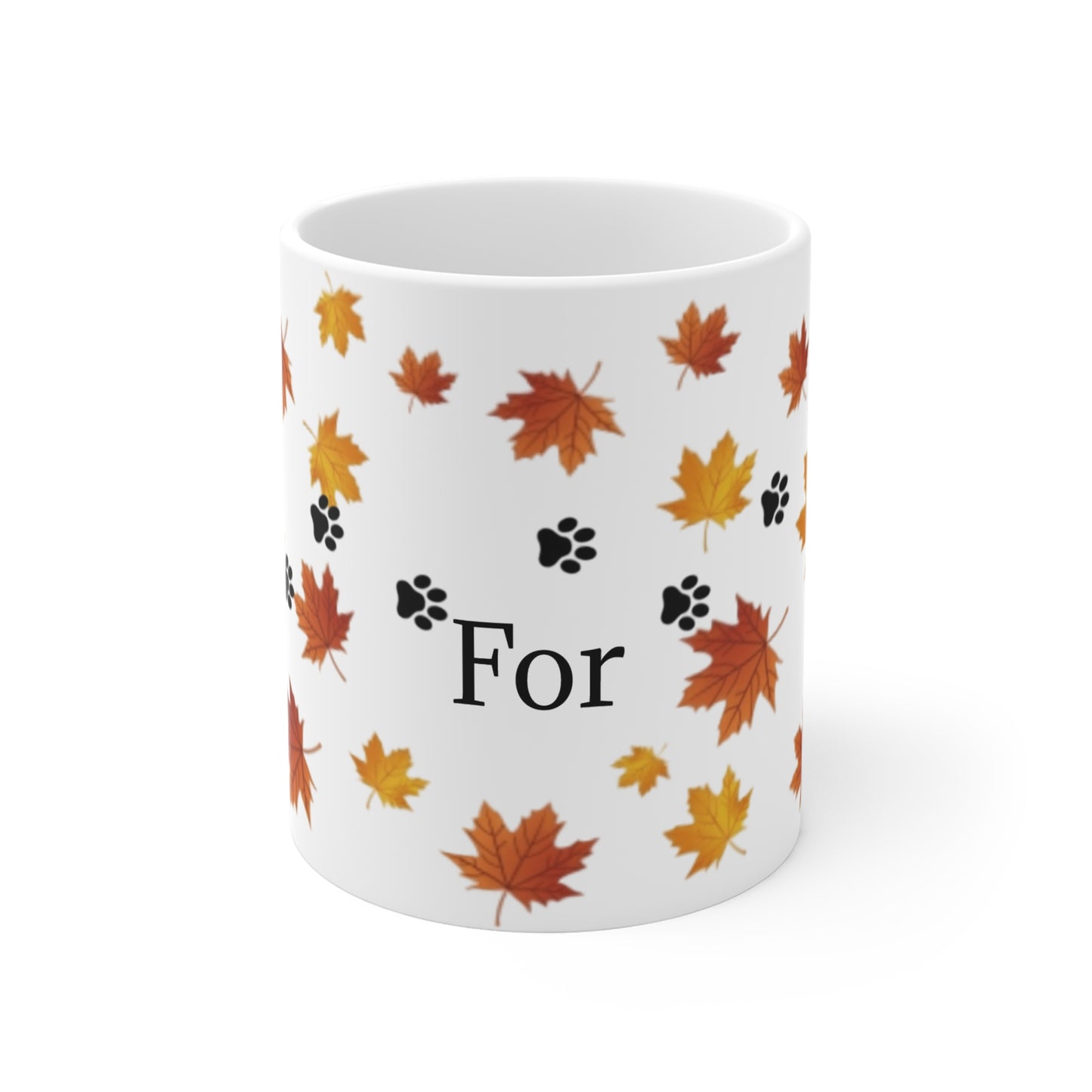 Paw's For Fall Mug 11oz