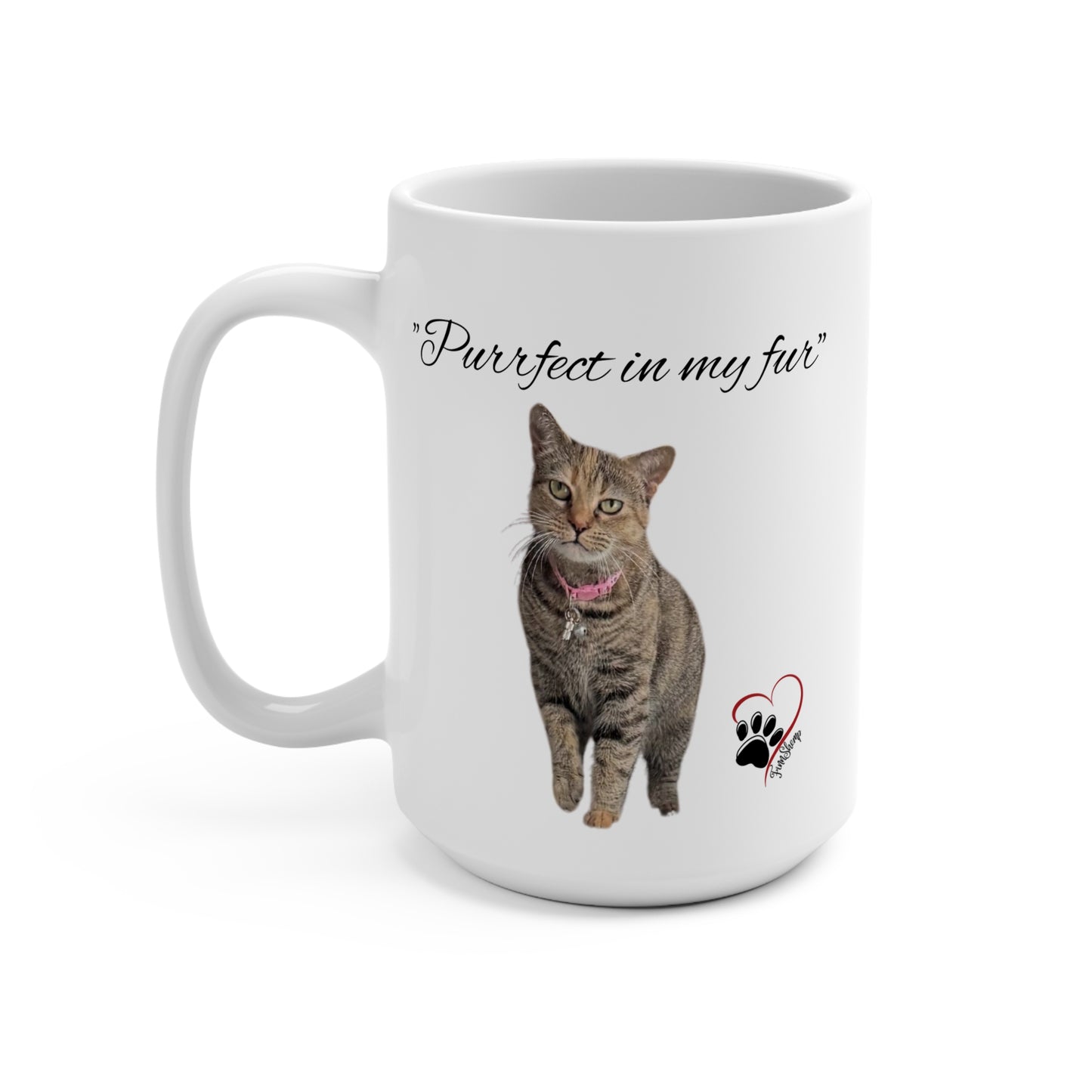 "Confident Lucy" Cat Mug 15oz