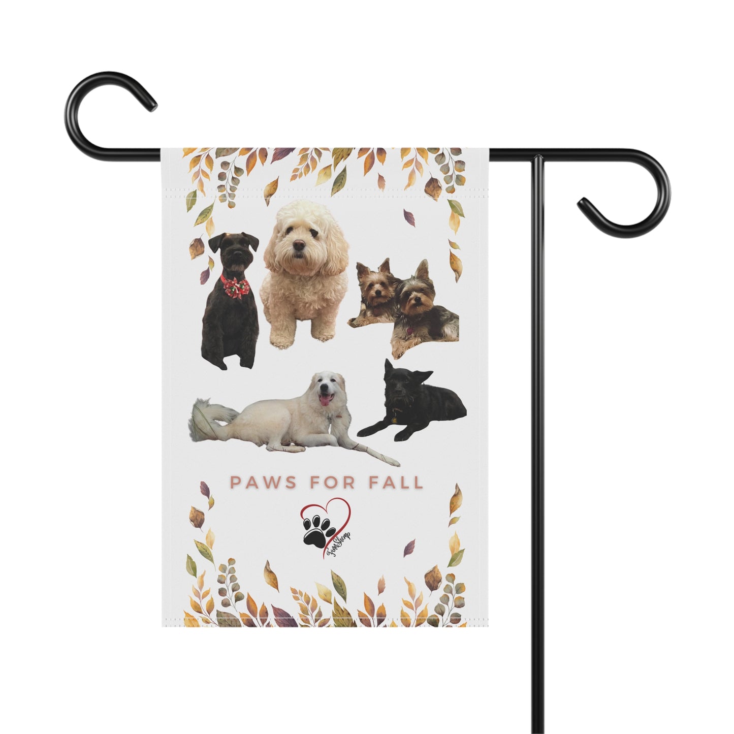 Paws For Fall  Garden & House Banner