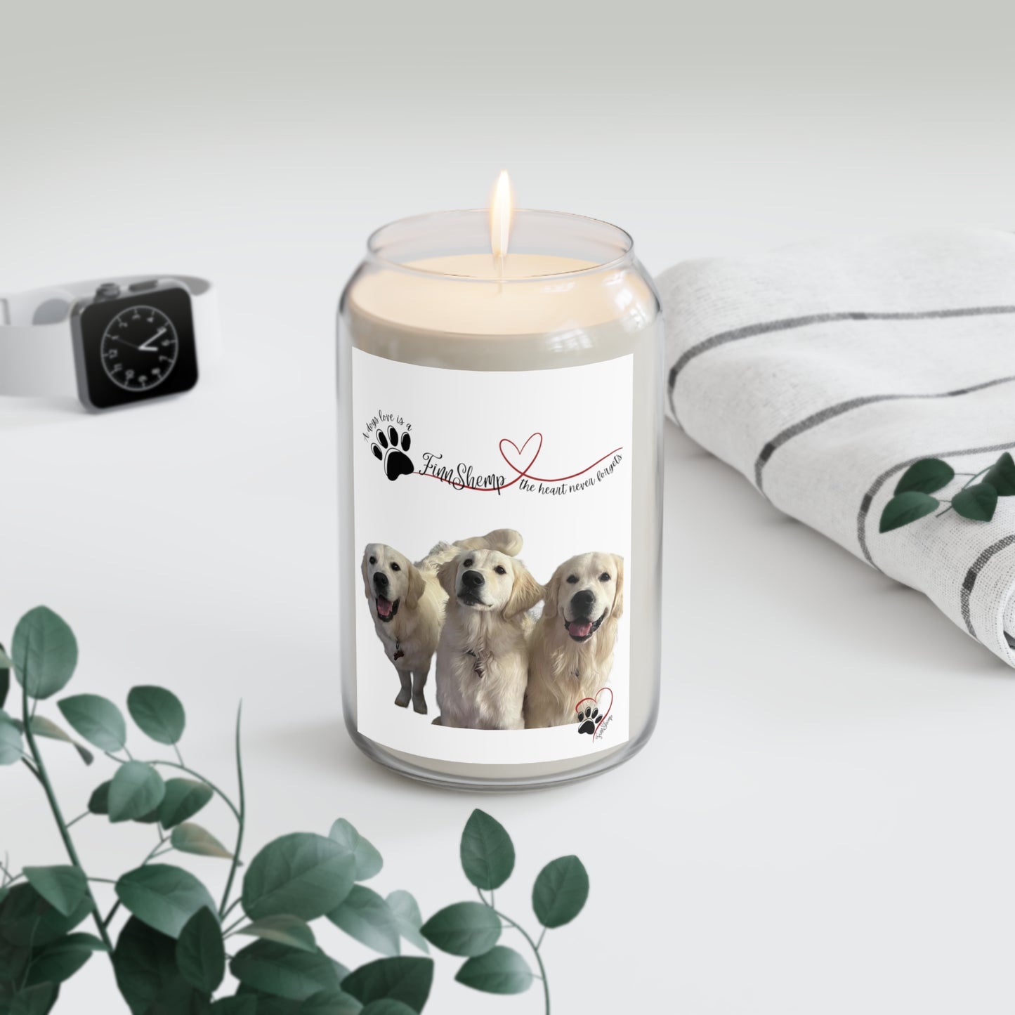 A Dog's Love Scented Candle, 13.75oz