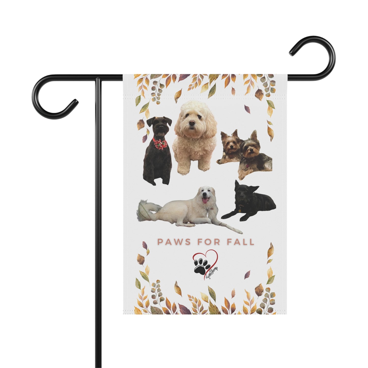 Paws For Fall  Garden & House Banner