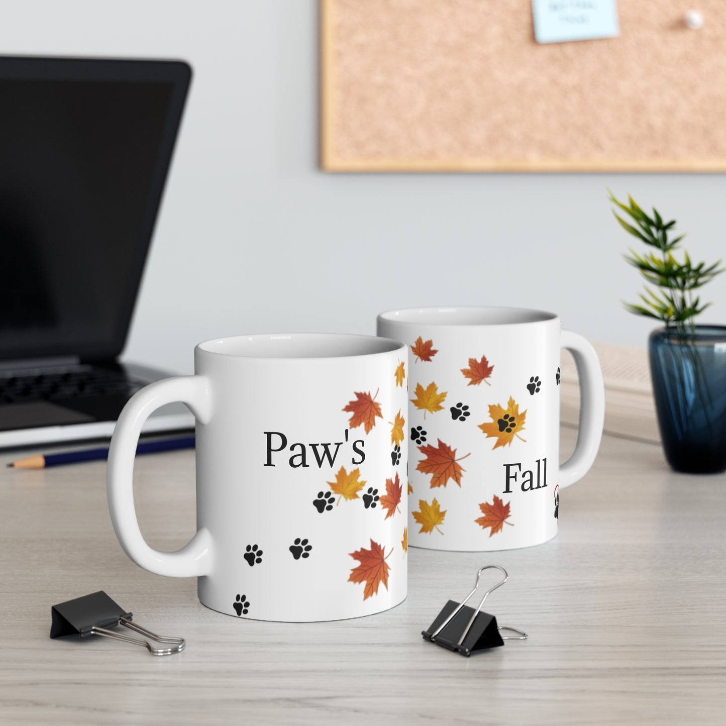 Paw's For Fall Mug 11oz