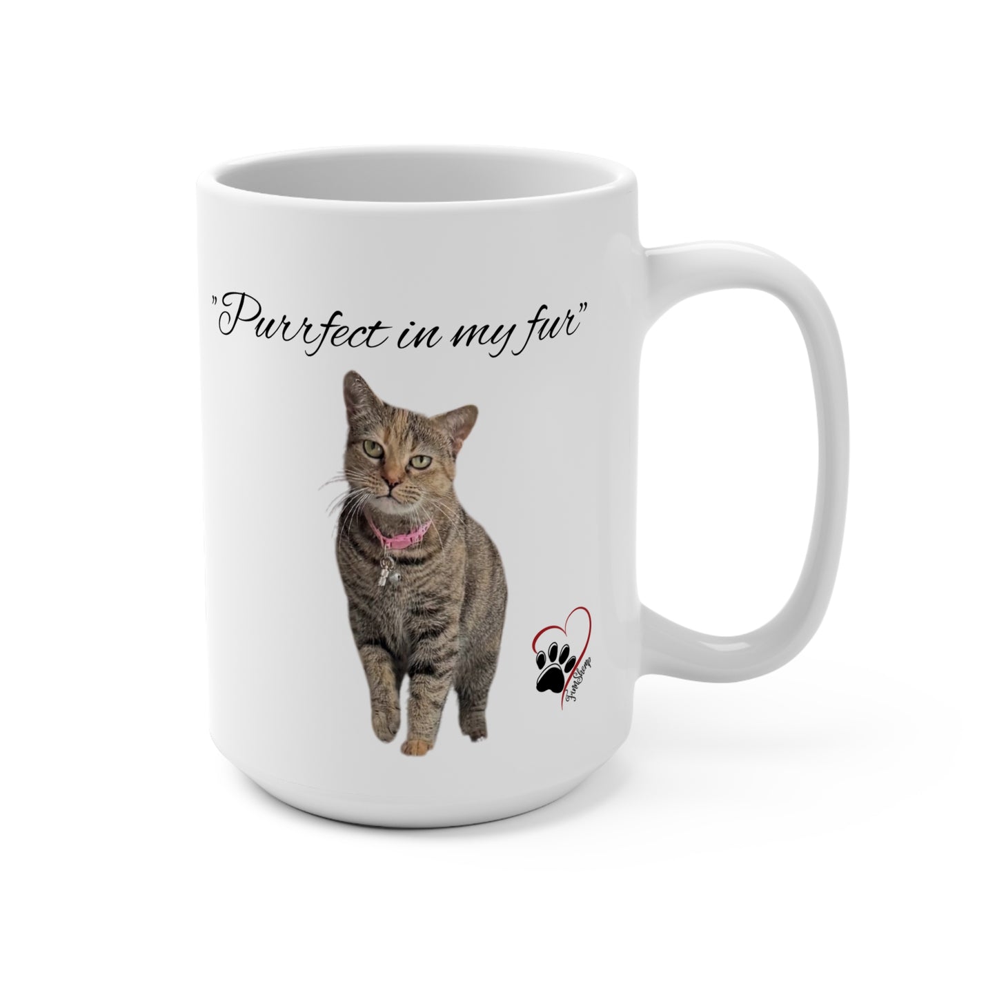 "Confident Lucy" Cat Mug 15oz