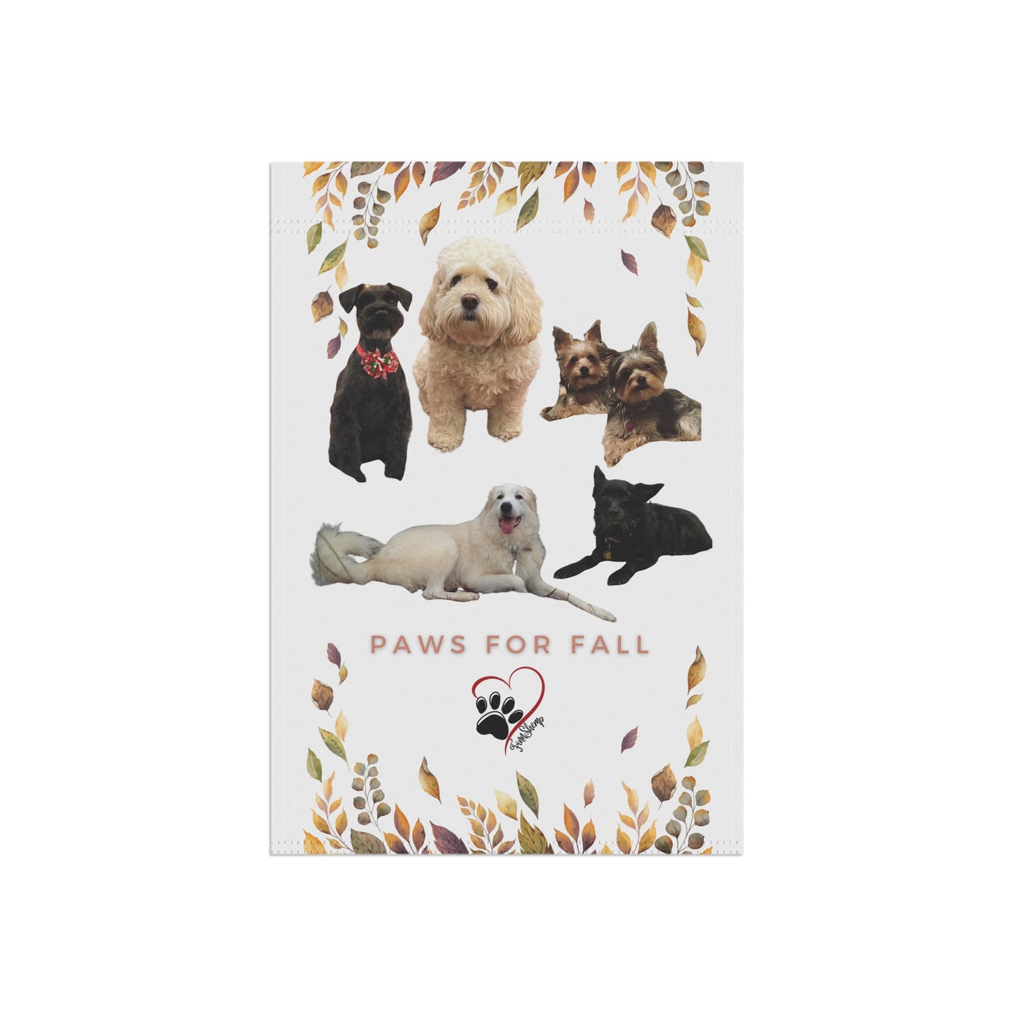 Paws For Fall  Garden & House Banner