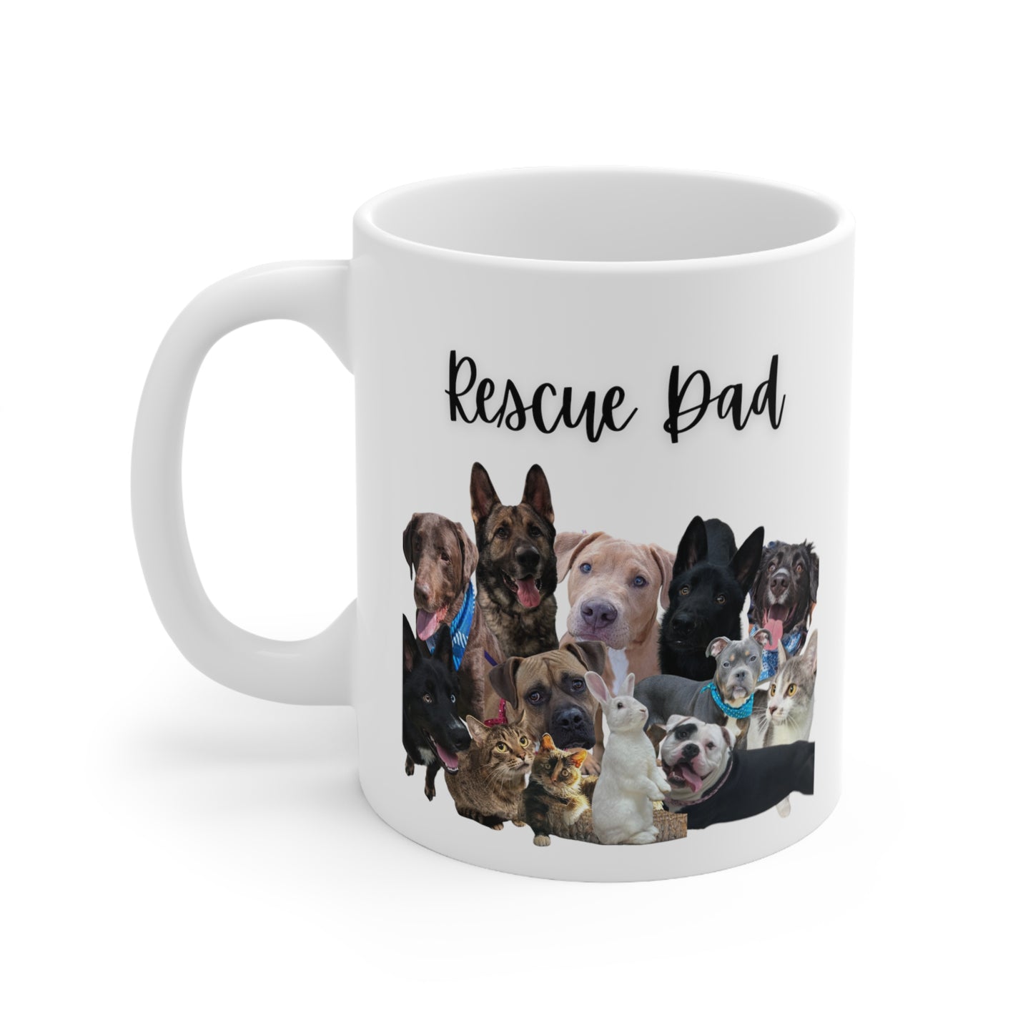 Shelter Line: Rescue Dad Mug