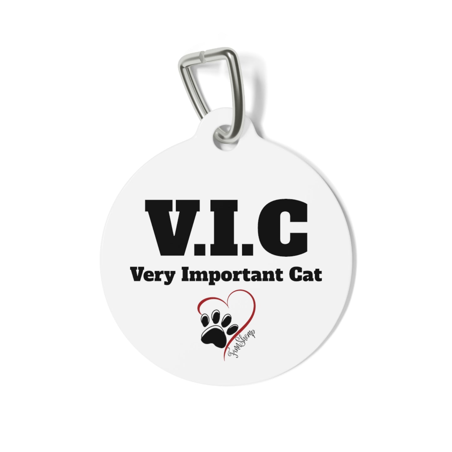 V.I.C Pet Tag