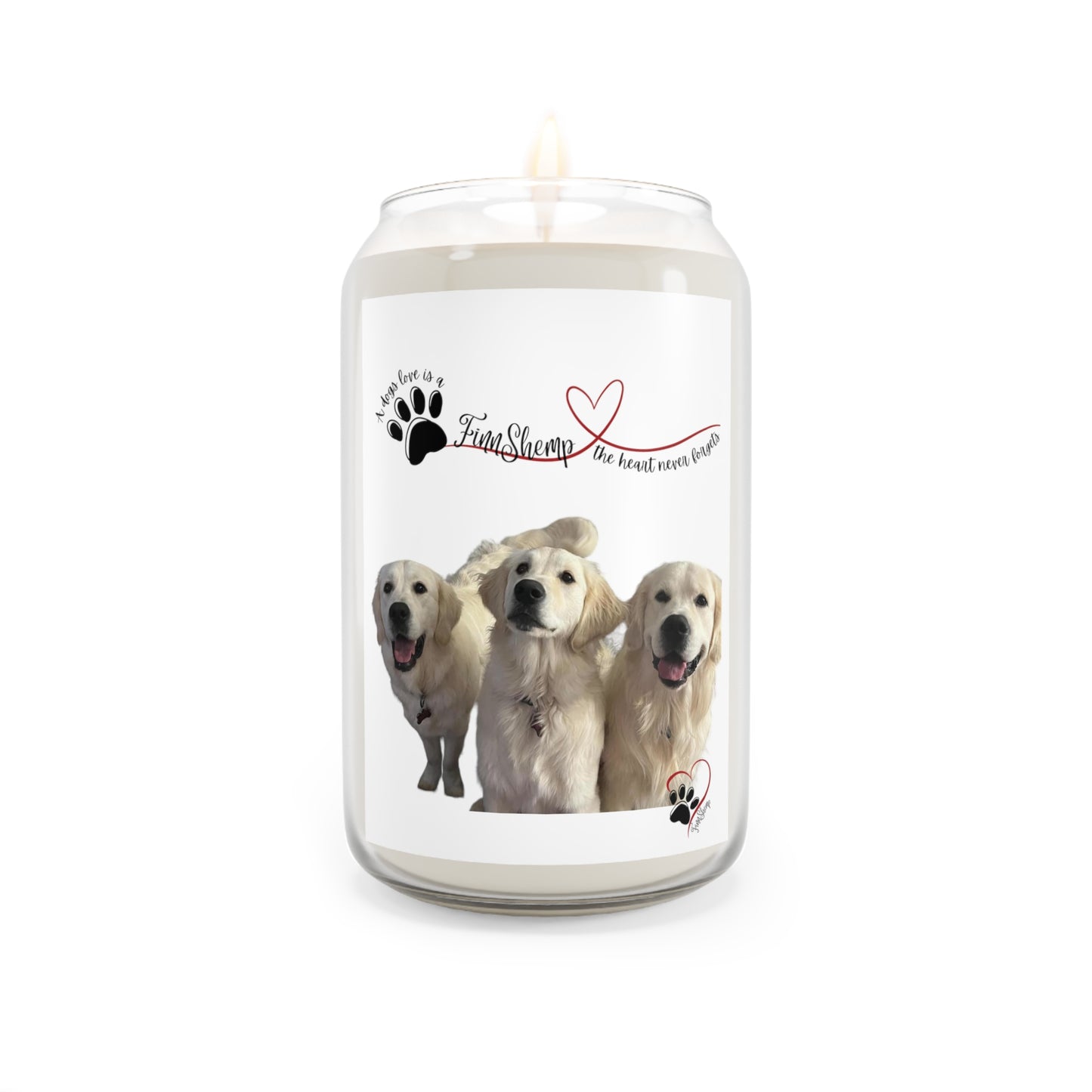 A Dog's Love Scented Candle, 13.75oz