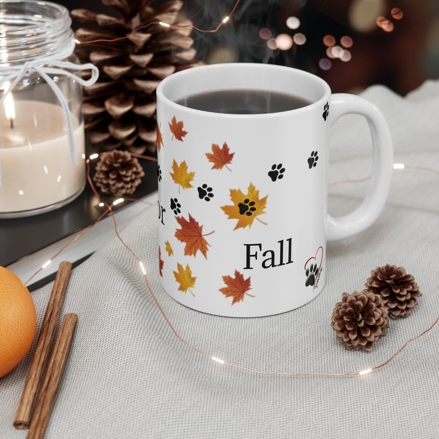 Paw's For Fall Mug 11oz